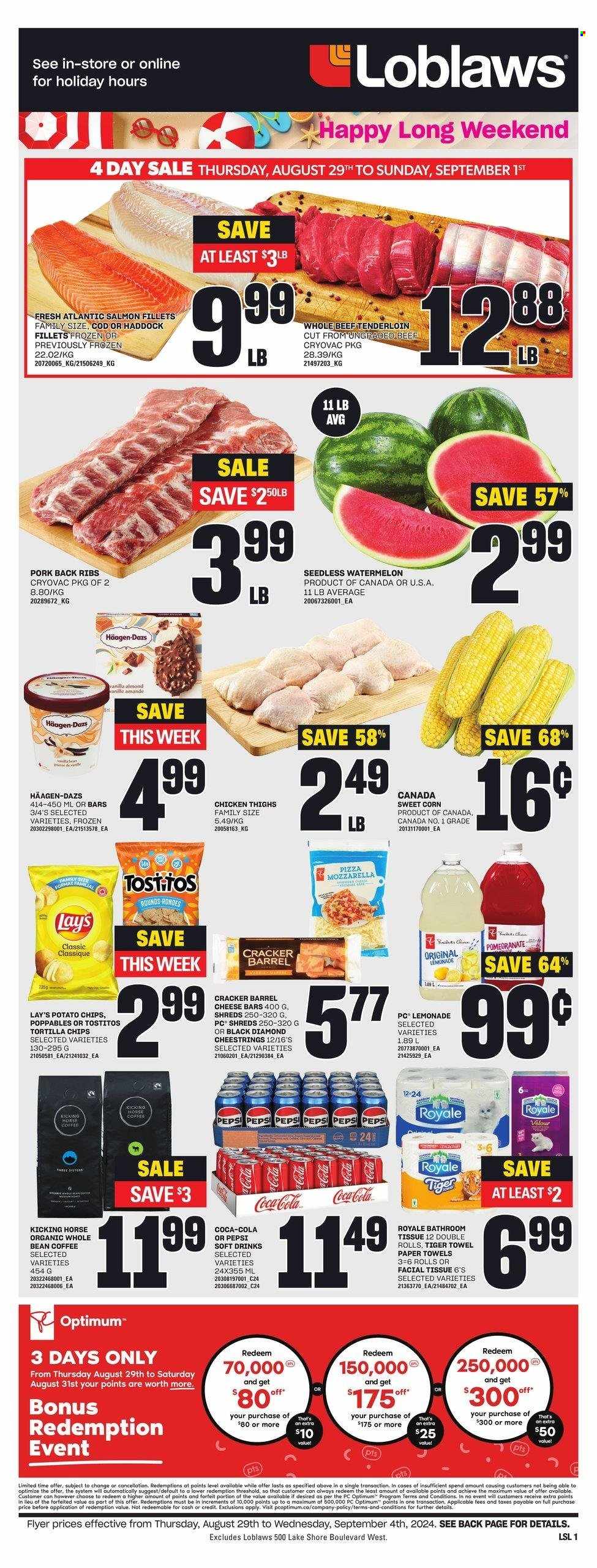 Loblaws flyer - August 29, 2024 - September 04, 2024. Page 1