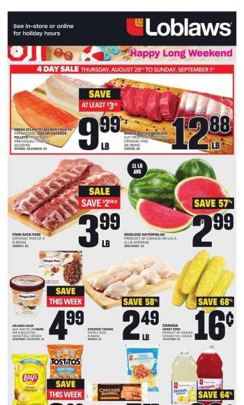 Loblaws Flyer - August 29, 2024 - September 04, 2024.