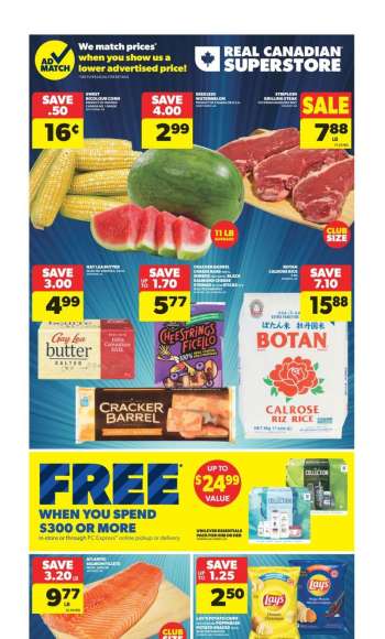 Real Canadian Superstore Flyer - August 29, 2024 - September 04, 2024.