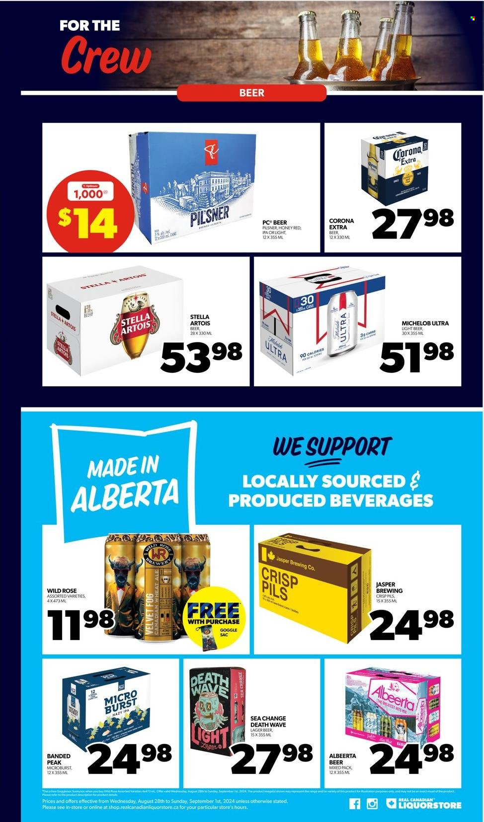 Real Canadian Liquorstore flyer - August 28, 2024 - September 01, 2024. Page 3