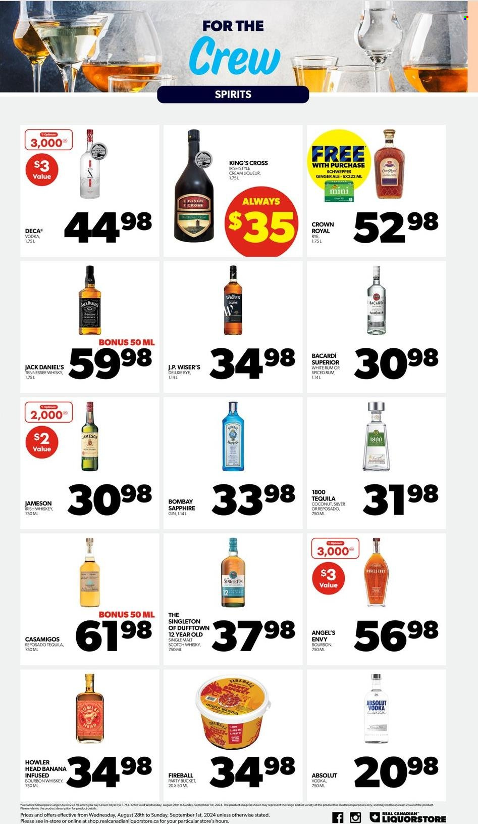 Real Canadian Liquorstore flyer - August 28, 2024 - September 01, 2024. Page 4