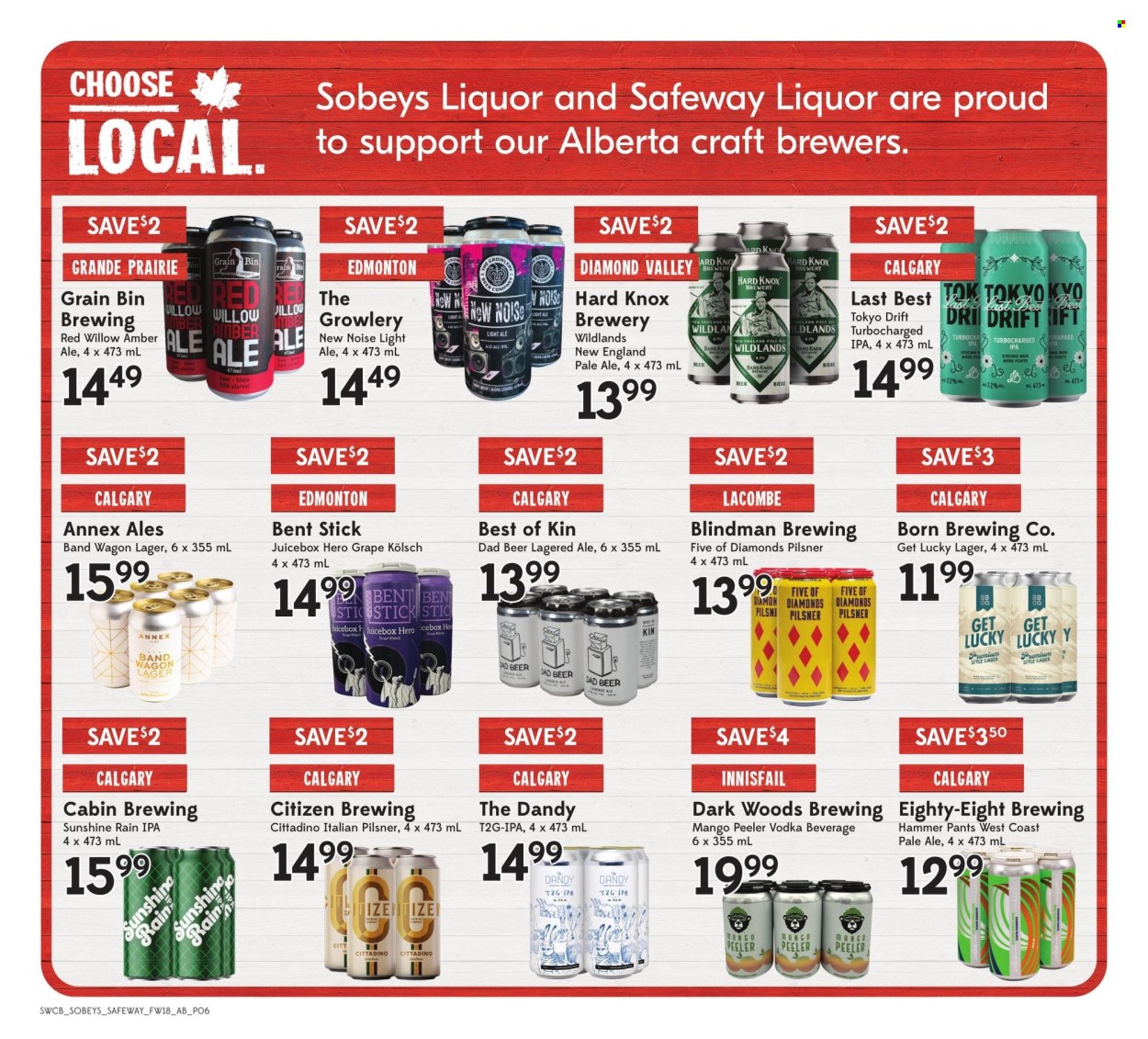 Sobeys Liquor flyer - August 29, 2024 - September 04, 2024. Page 7