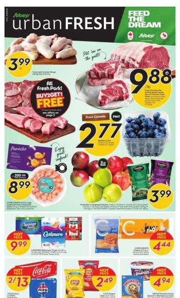 Sobeys Urban Fresh Flyer - August 29, 2024 - September 04, 2024.