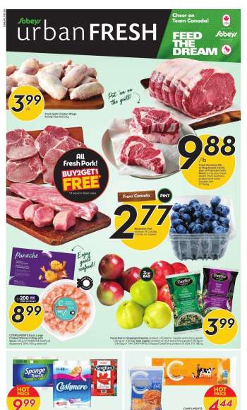 Circulaire Sobeys Urban Fresh - 29 Août 2024 - 04 Septembre 2024.