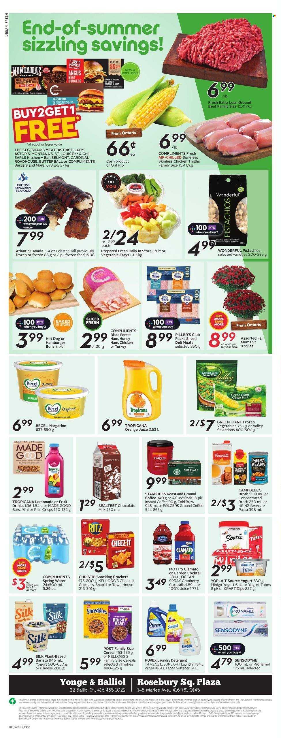 Sobeys Urban Fresh flyer - August 29, 2024 - September 04, 2024. Page 3
