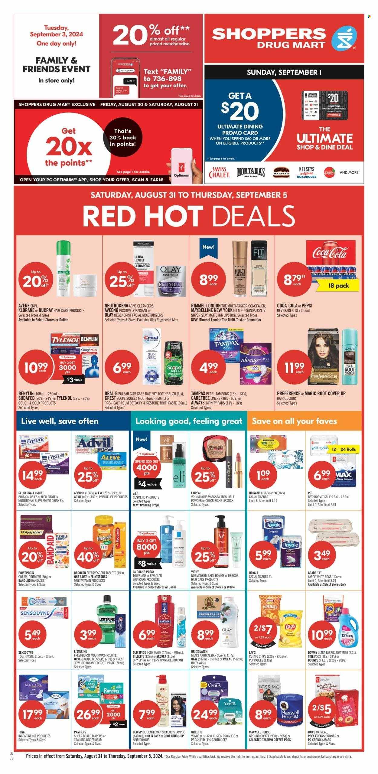 Shoppers Drug Mart flyer - August 31, 2024 - September 05, 2024. Page 4