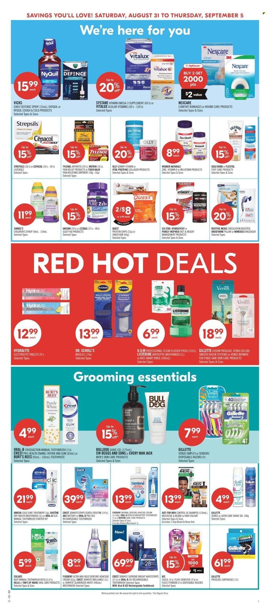 Shoppers Drug Mart flyer - August 31, 2024 - September 05, 2024. Page 12