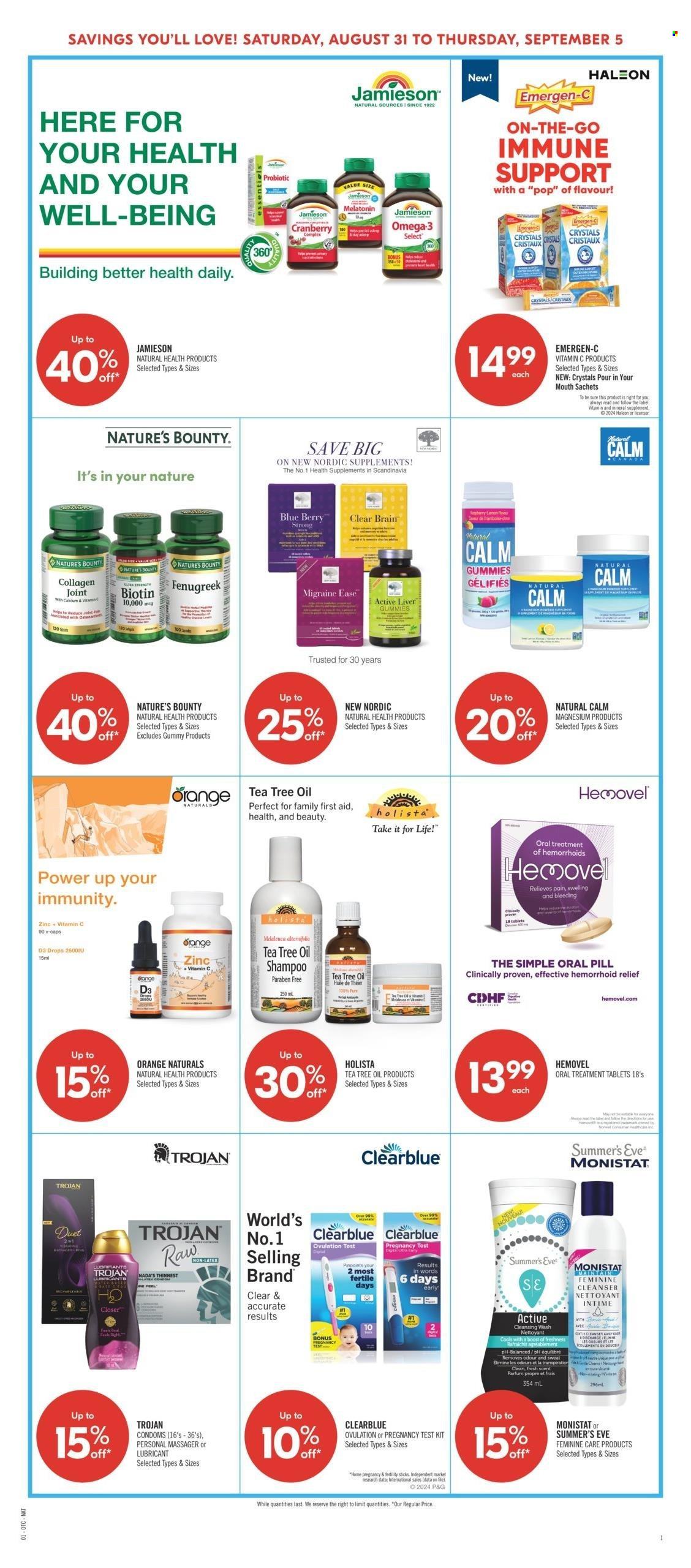 Shoppers Drug Mart flyer - August 31, 2024 - September 05, 2024. Page 17