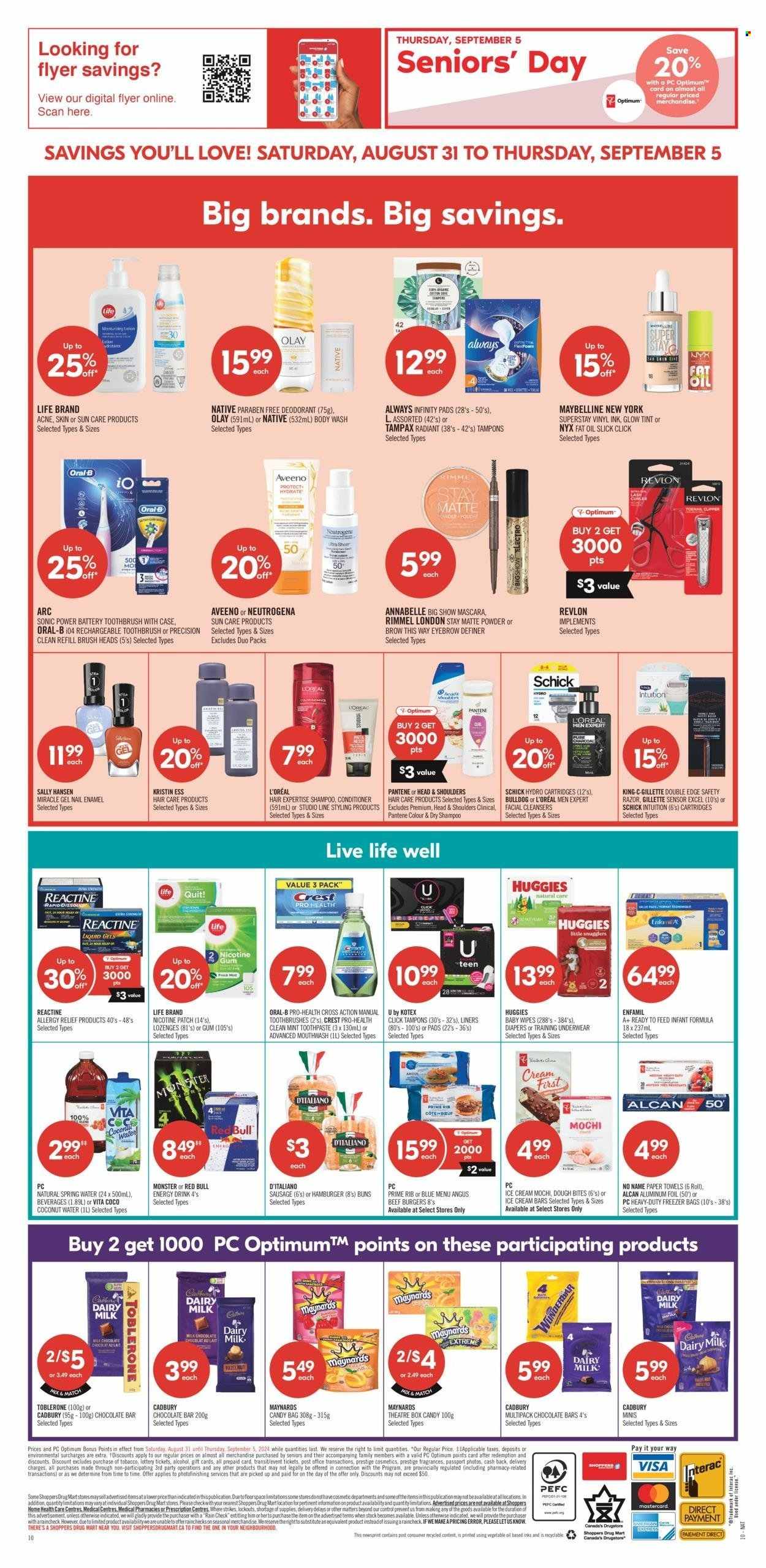 Shoppers Drug Mart flyer - August 31, 2024 - September 05, 2024. Page 24