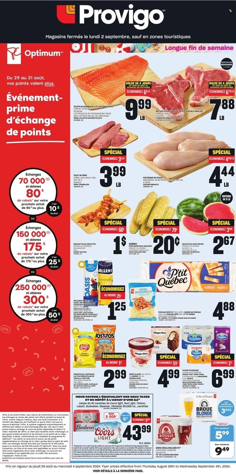 Circulaire Provigo - 29 Août 2024 - 04 Septembre 2024. Page 1