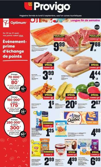 Provigo Flyer - August 29, 2024 - September 04, 2024.