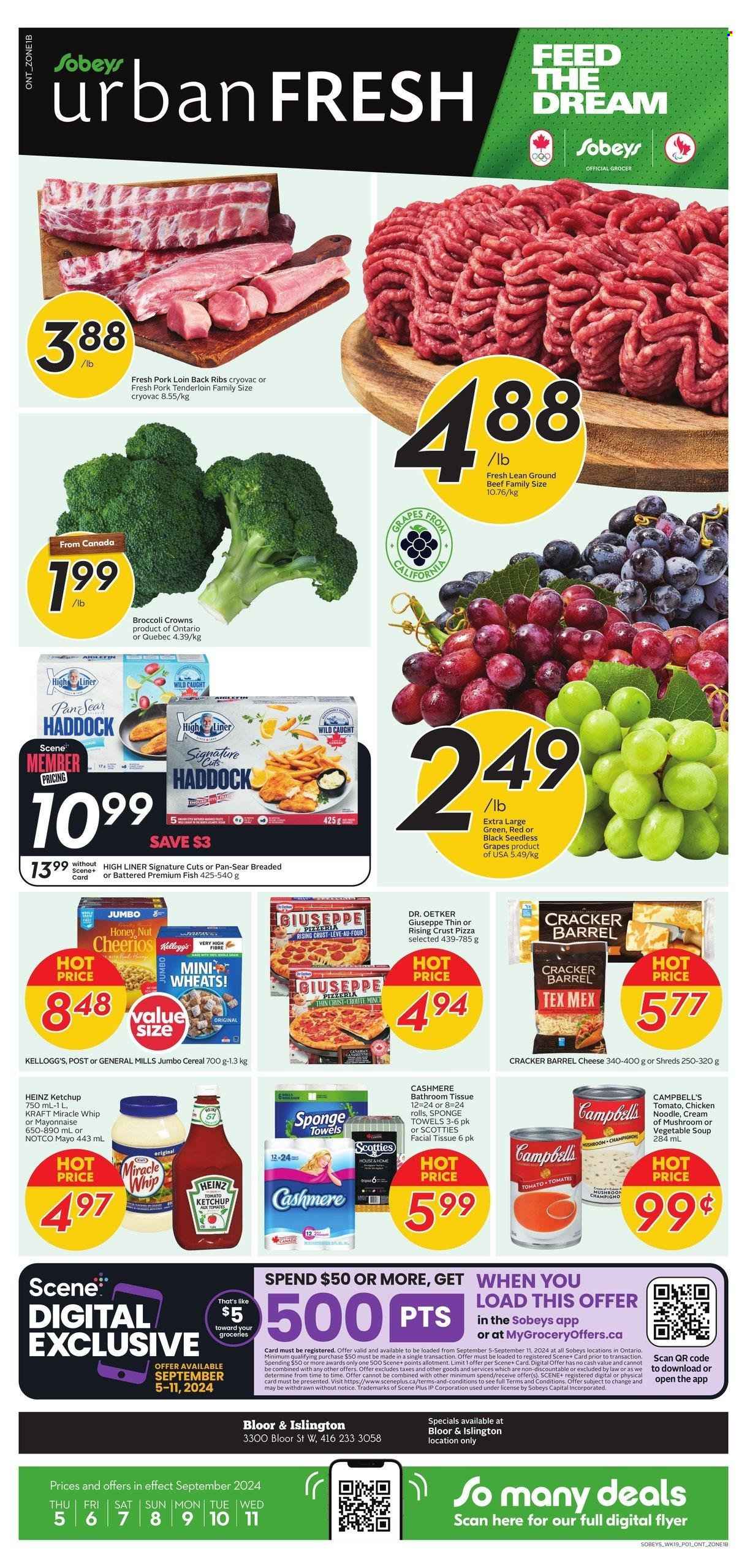 Sobeys Urban Fresh flyer - September 05, 2024 - September 11, 2024. Page 1