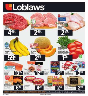 Loblaws Flyer - September 05, 2024 - September 11, 2024.