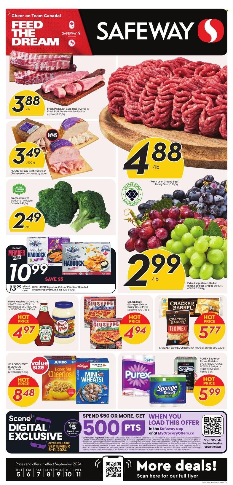 Circulaire Safeway - 05 Septembre 2024 - 11 Septembre 2024. Page 1