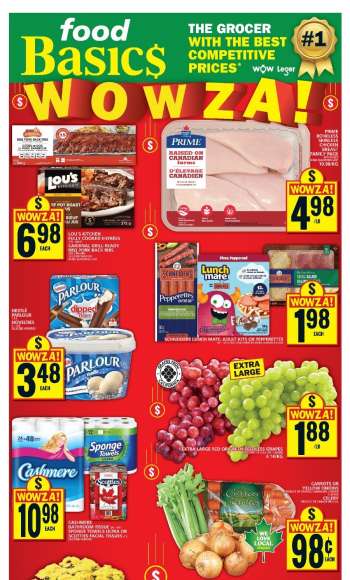 Food Basics Flyer - September 05, 2024 - September 11, 2024.