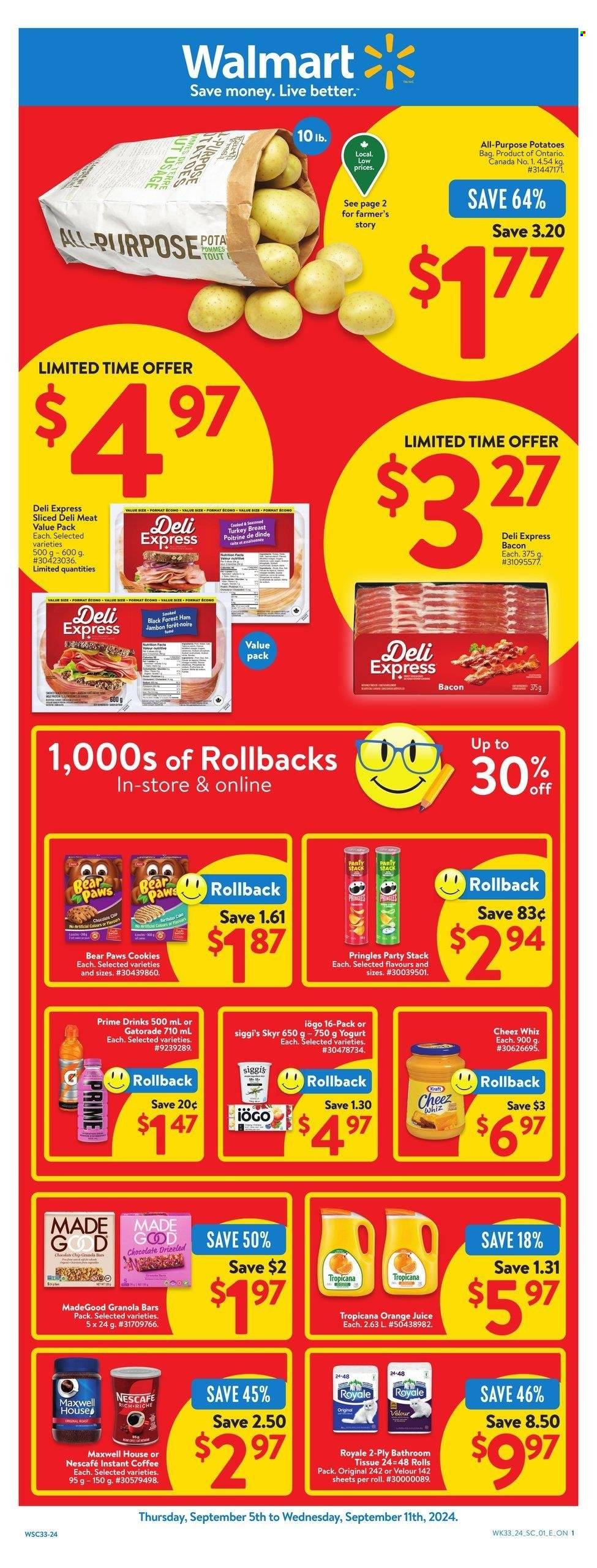 Walmart flyer - September 05, 2024 - September 11, 2024. Page 1