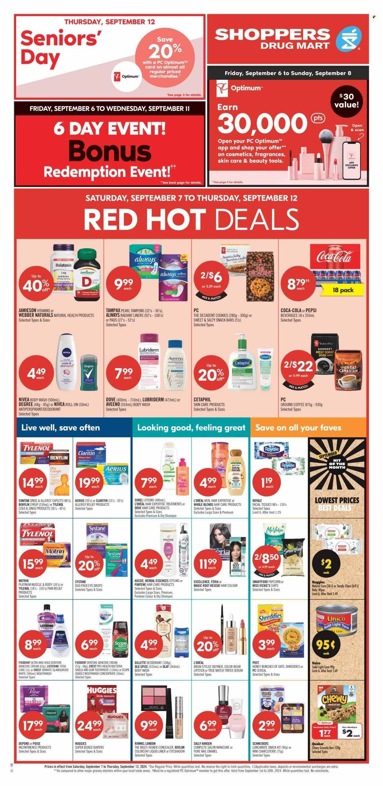 Shoppers Drug Mart flyer - September 07, 2024 - September 12, 2024. Page 4