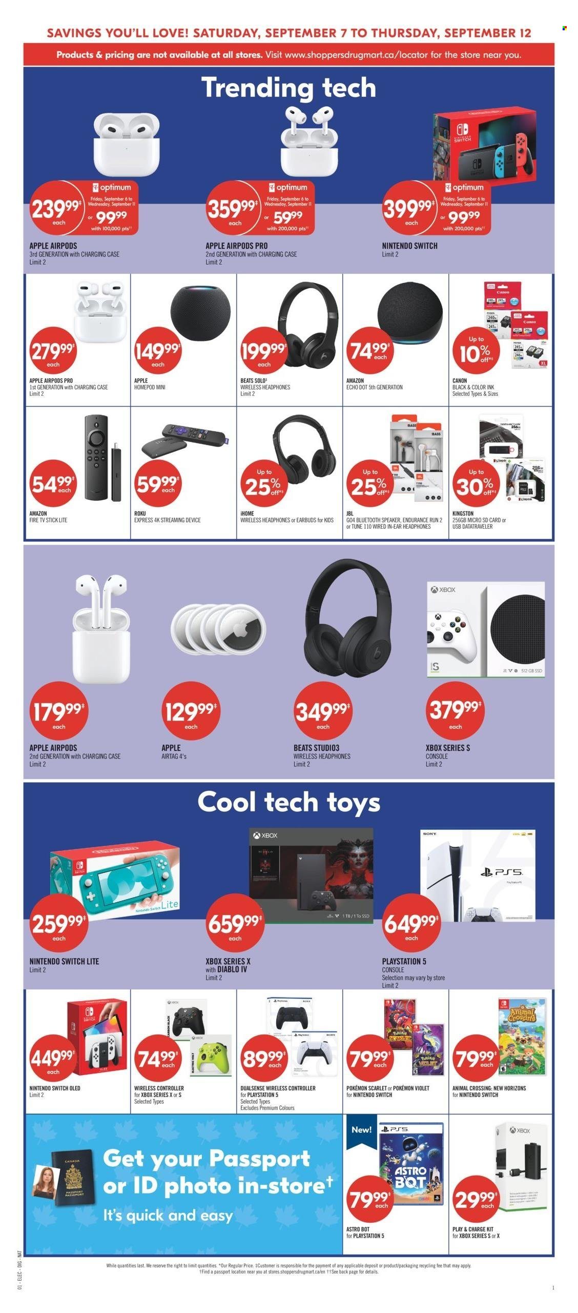 Shoppers Drug Mart flyer - September 07, 2024 - September 12, 2024. Page 18