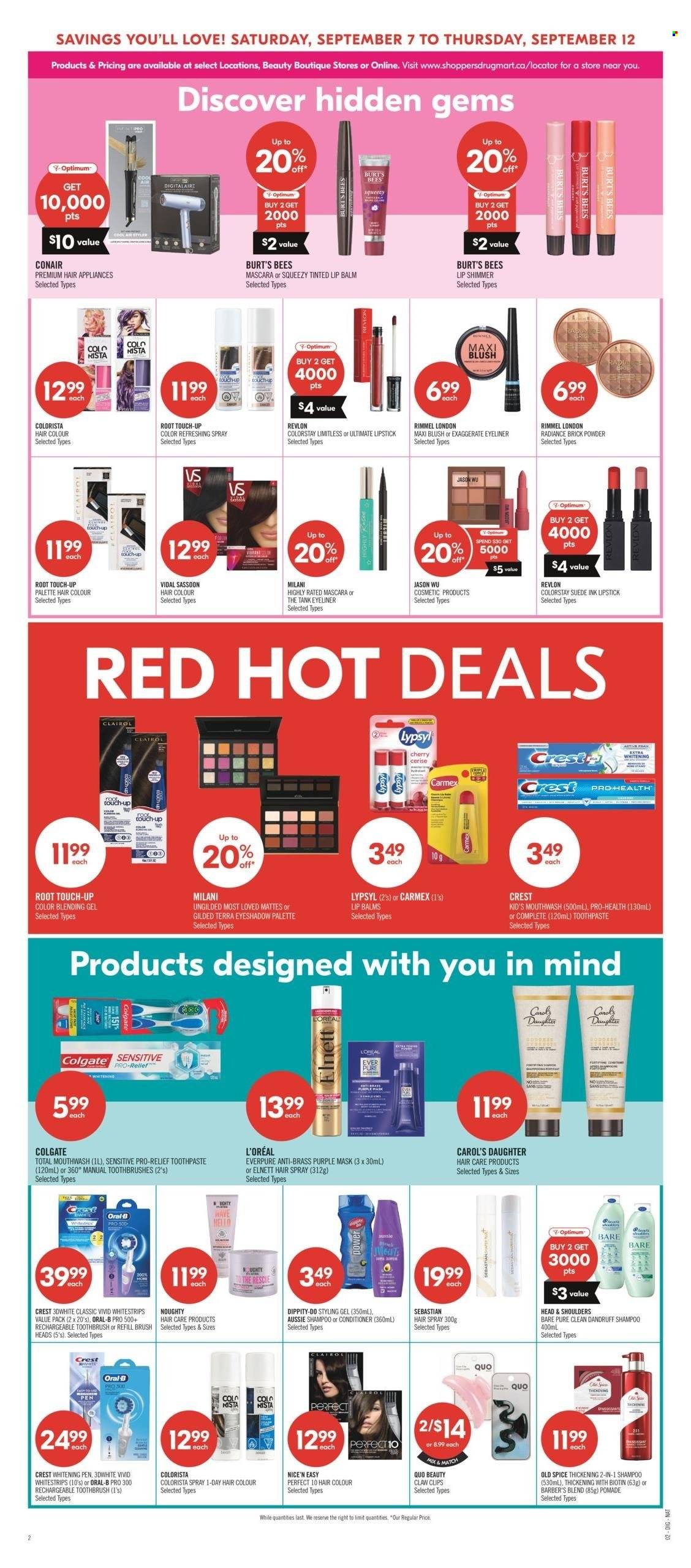Shoppers Drug Mart flyer - September 07, 2024 - September 12, 2024. Page 21