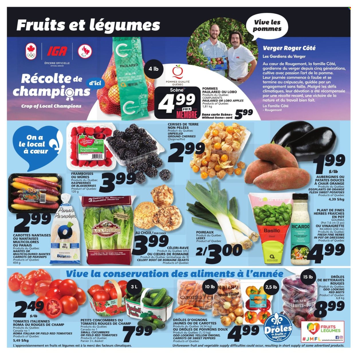IGA flyer - September 12, 2024 - September 18, 2024. Page 4
