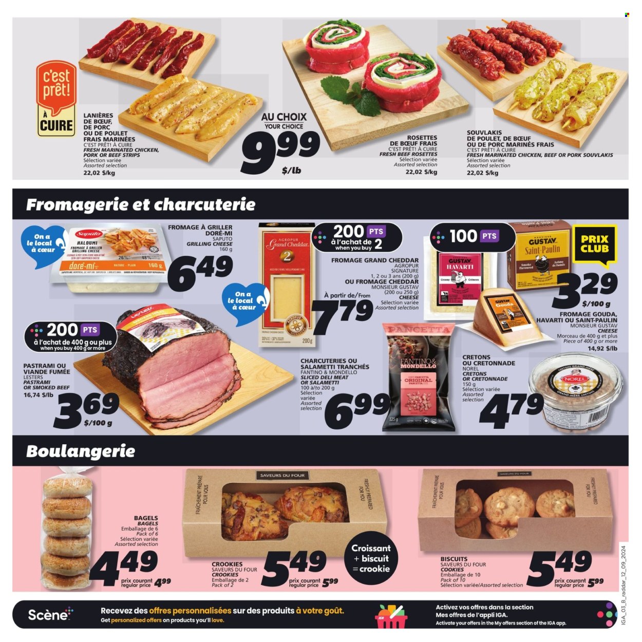 IGA flyer - September 12, 2024 - September 18, 2024. Page 9