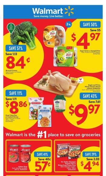 Circulaire Walmart - 12 Septembre 2024 - 18 Septembre 2024.