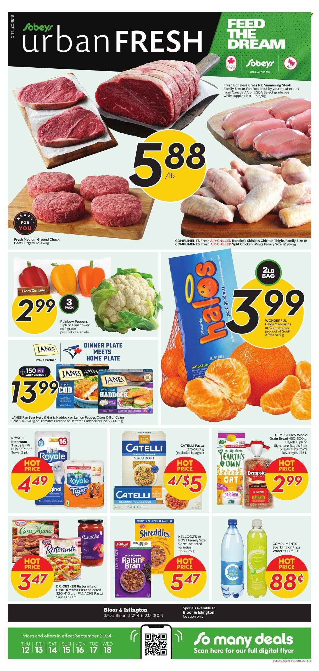Sobeys Urban Fresh flyer - September 12, 2024 - September 18, 2024. Page 1