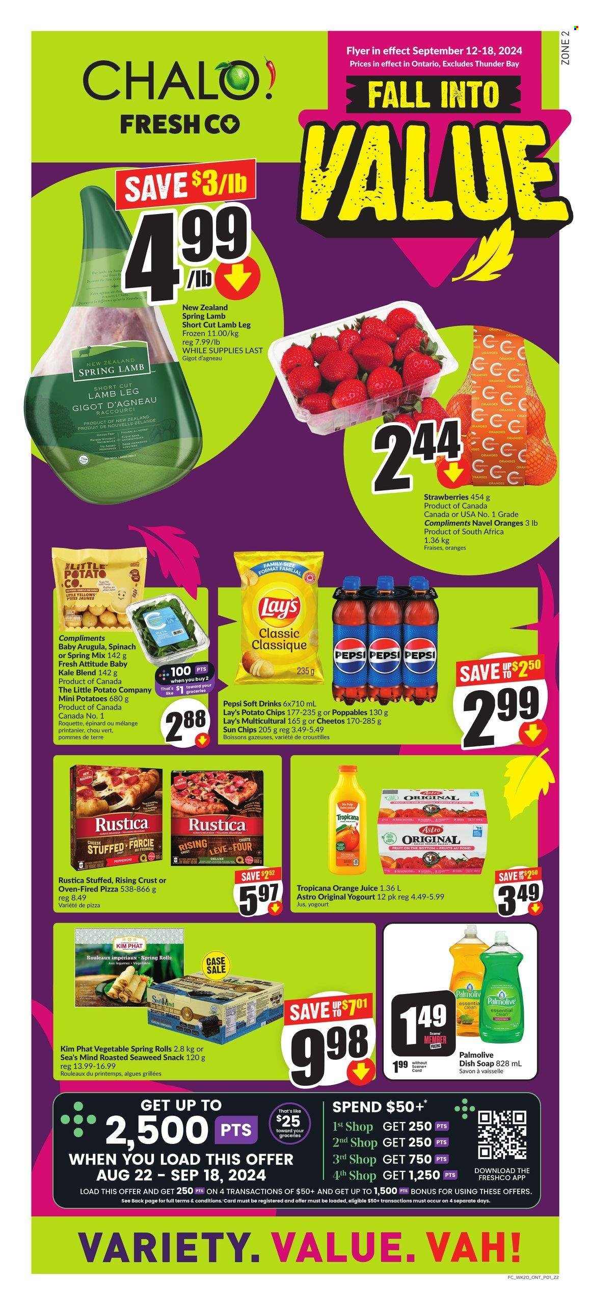 Chalo! FreshCo. flyer - September 12, 2024 - September 18, 2024. Page 1