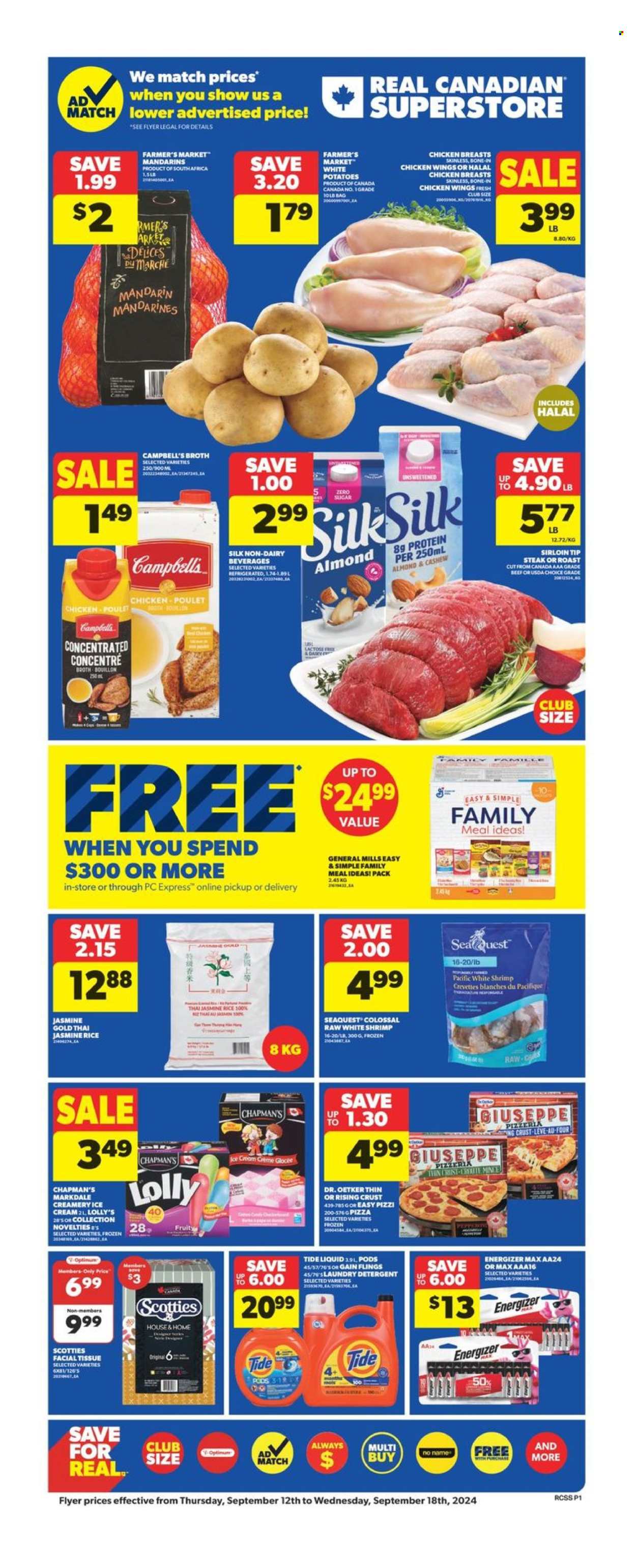 Real Canadian Superstore flyer - September 12, 2024 - September 18, 2024. Page 1