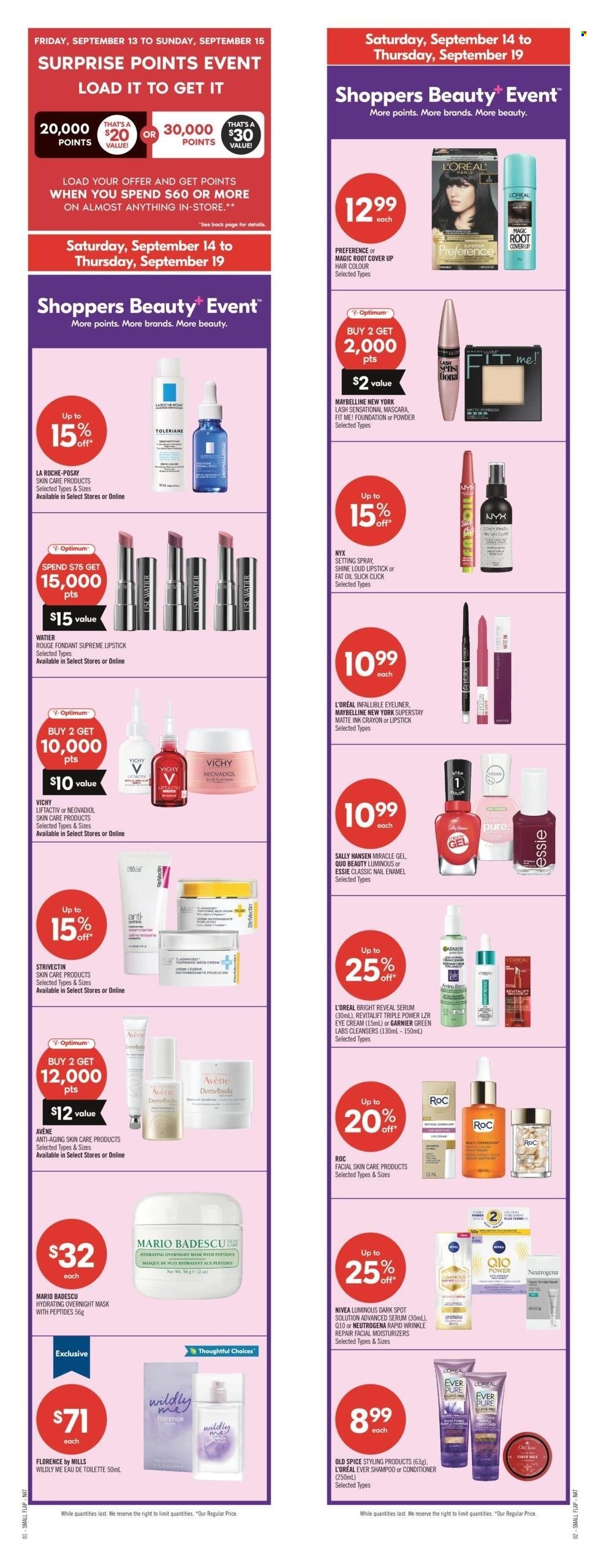 Shoppers Drug Mart flyer - September 14, 2024 - September 19, 2024. Page 2