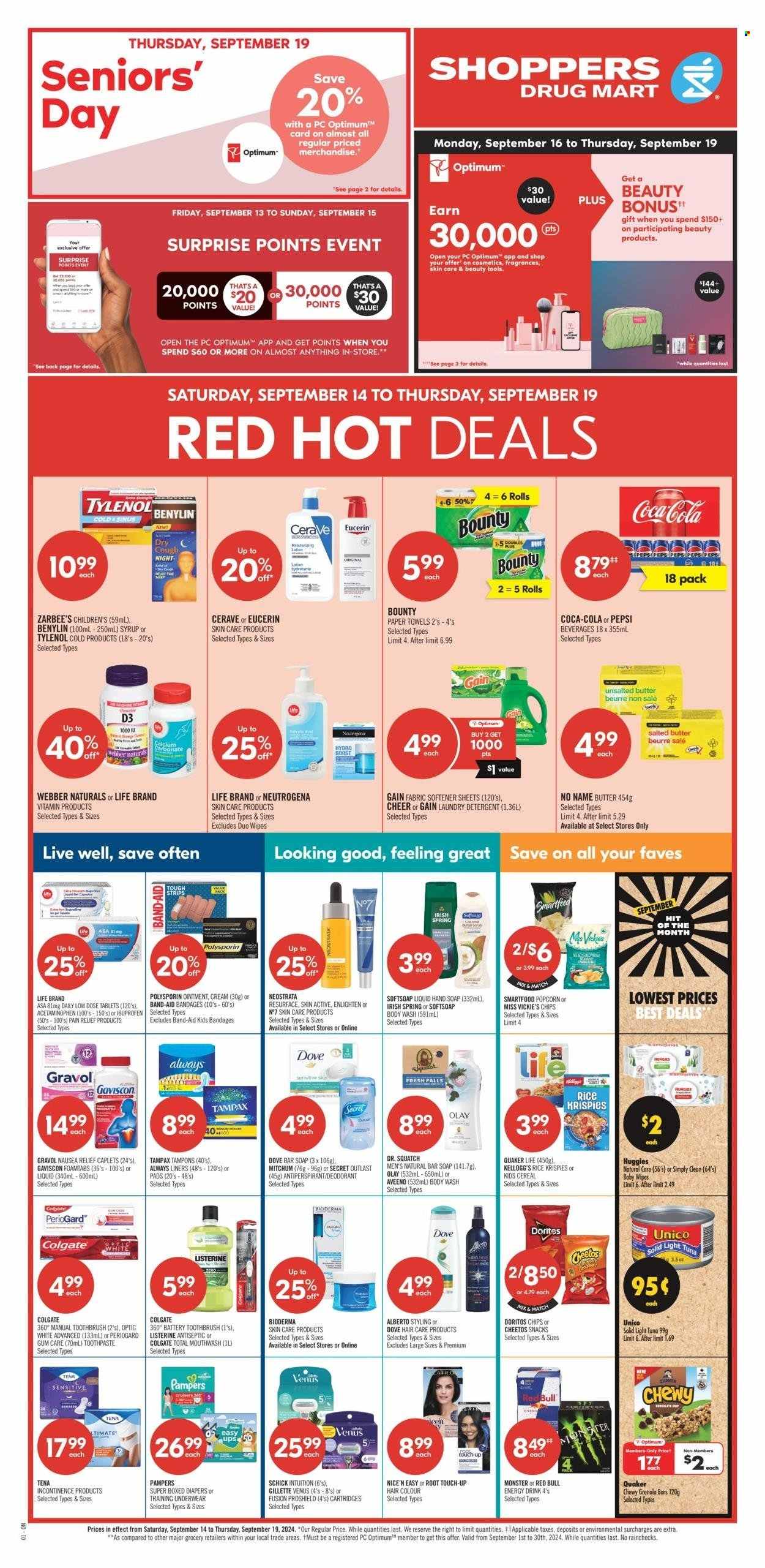 Shoppers Drug Mart flyer - September 14, 2024 - September 19, 2024. Page 3