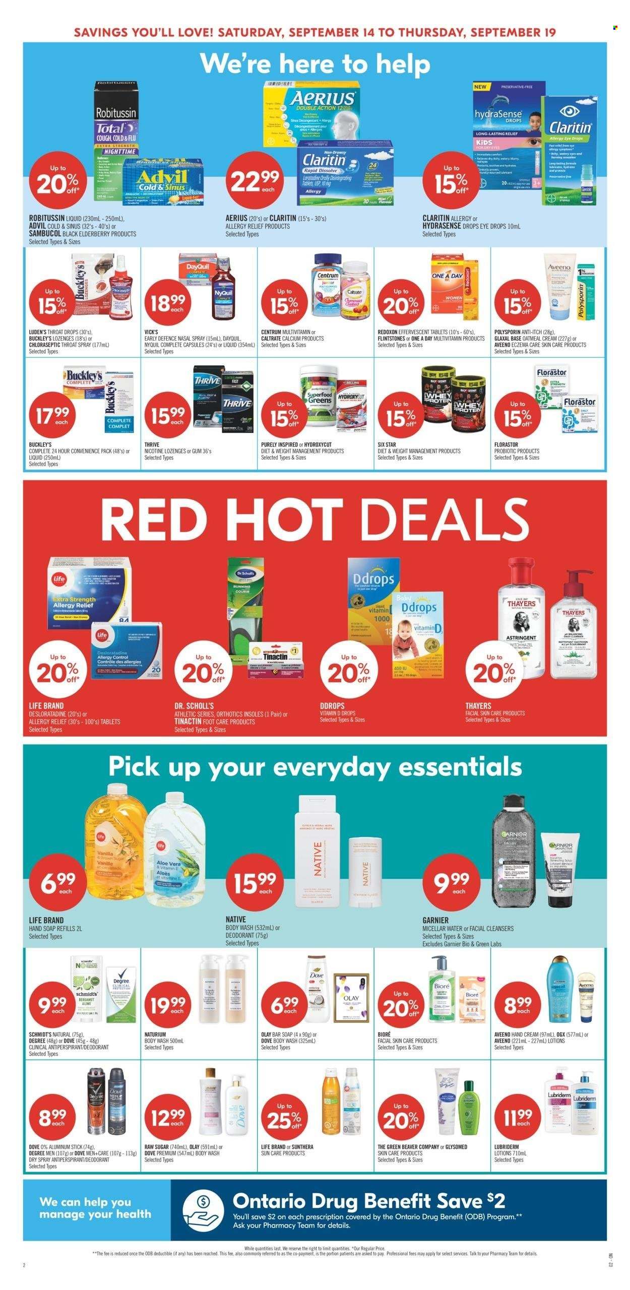 Shoppers Drug Mart flyer - September 14, 2024 - September 19, 2024. Page 4