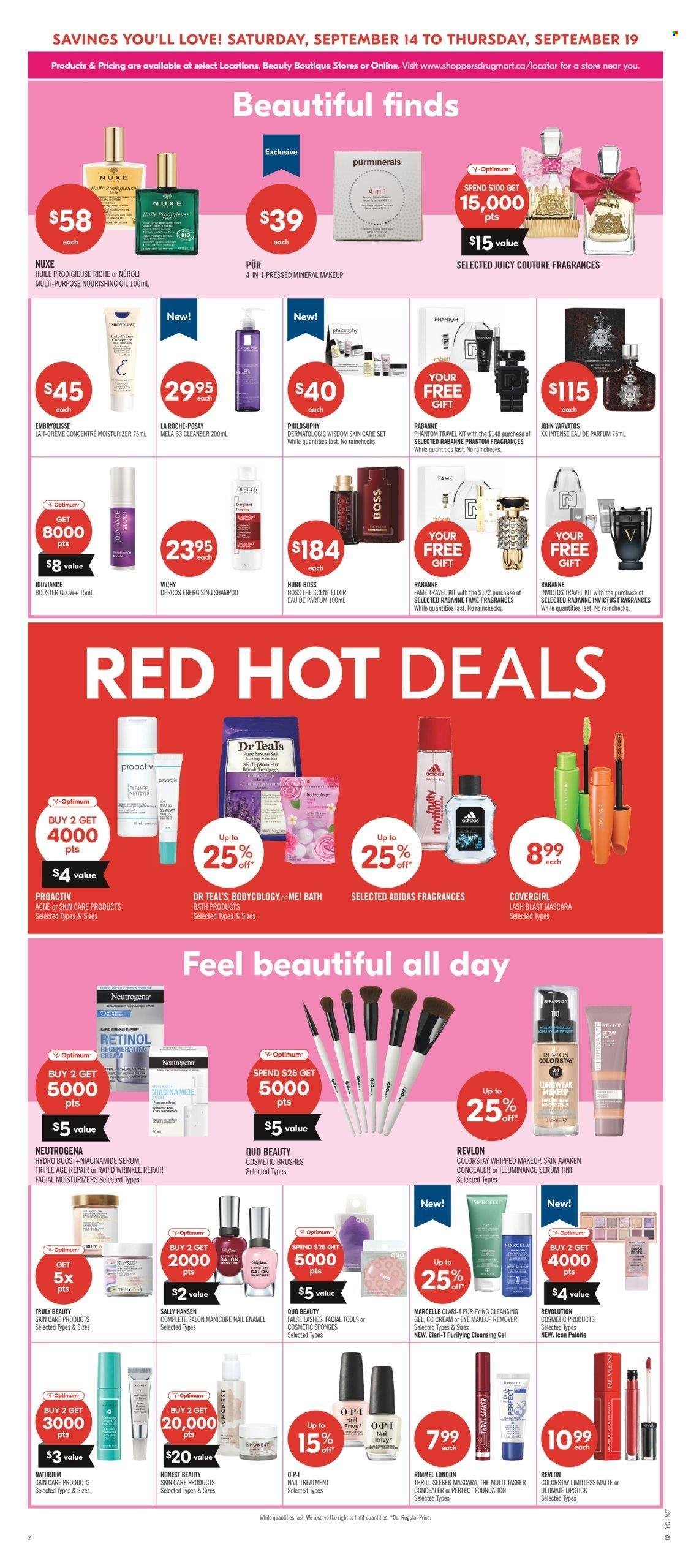 Shoppers Drug Mart flyer - September 14, 2024 - September 19, 2024. Page 9