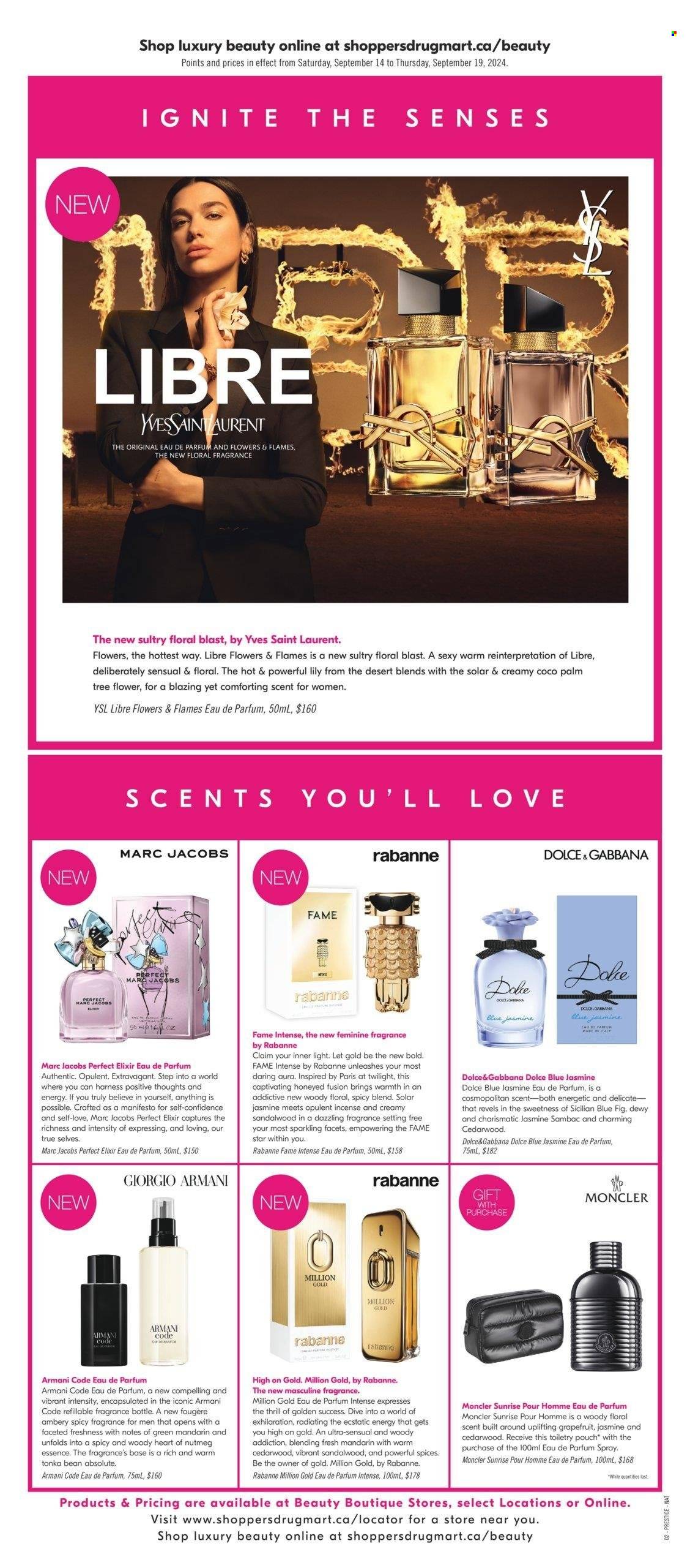 Shoppers Drug Mart flyer - September 14, 2024 - September 19, 2024. Page 11