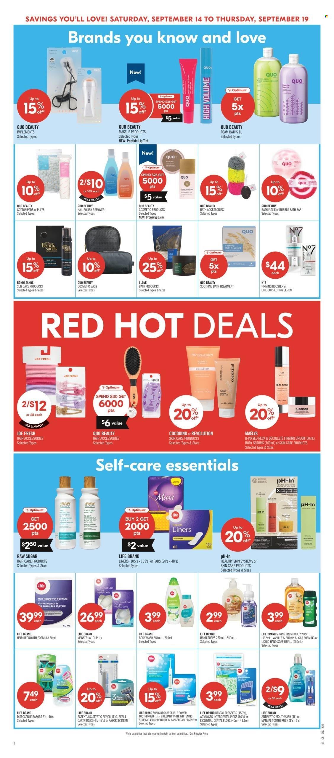 Shoppers Drug Mart flyer - September 14, 2024 - September 19, 2024. Page 17