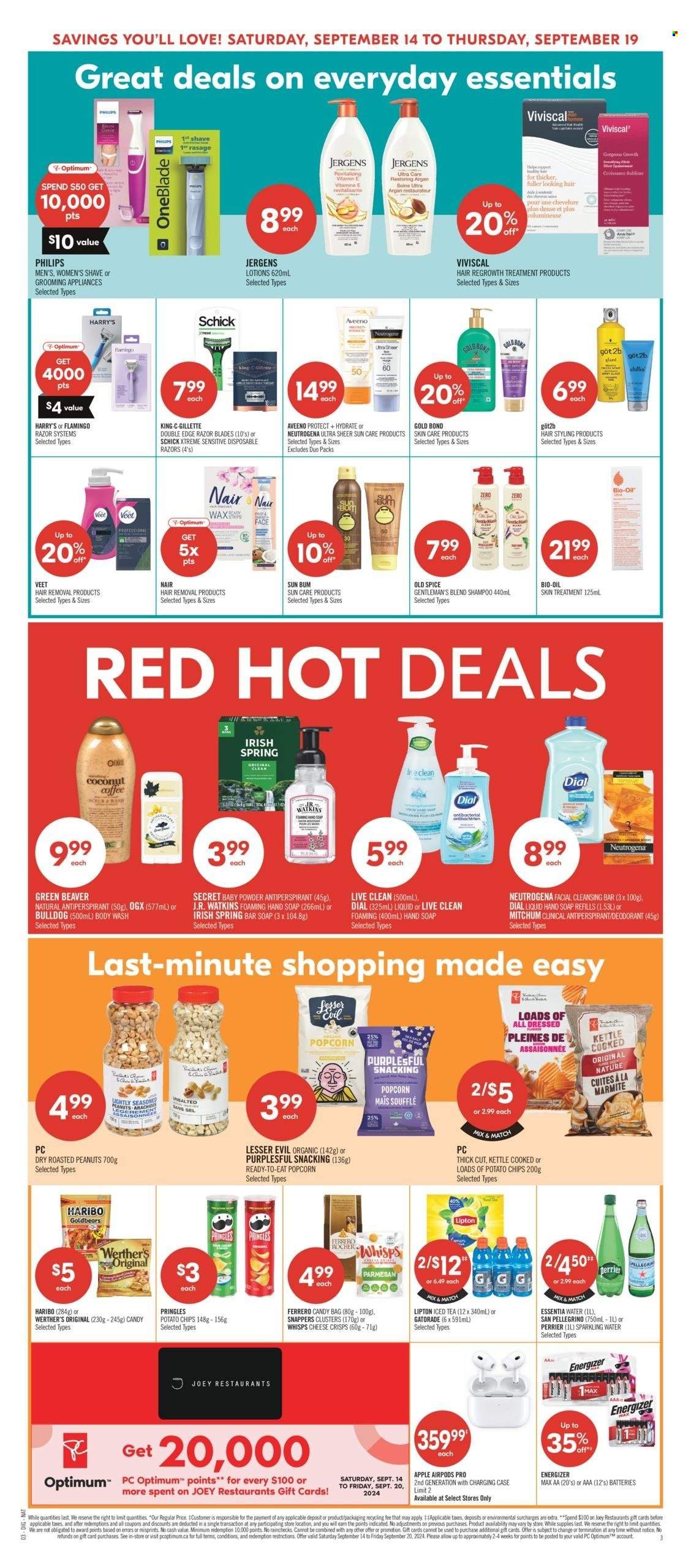 Shoppers Drug Mart flyer - September 14, 2024 - September 19, 2024. Page 20