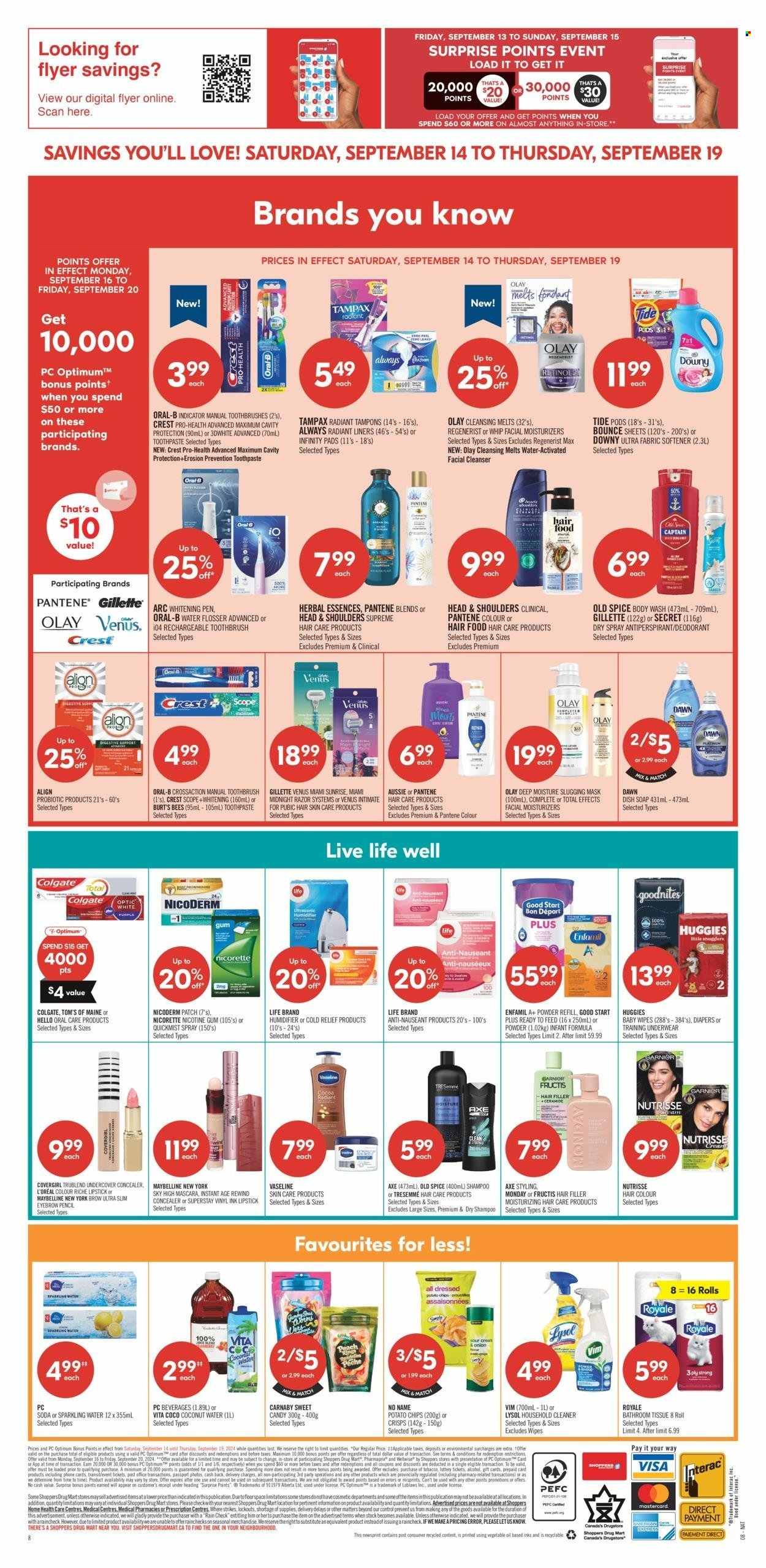 Shoppers Drug Mart flyer - September 14, 2024 - September 19, 2024. Page 21