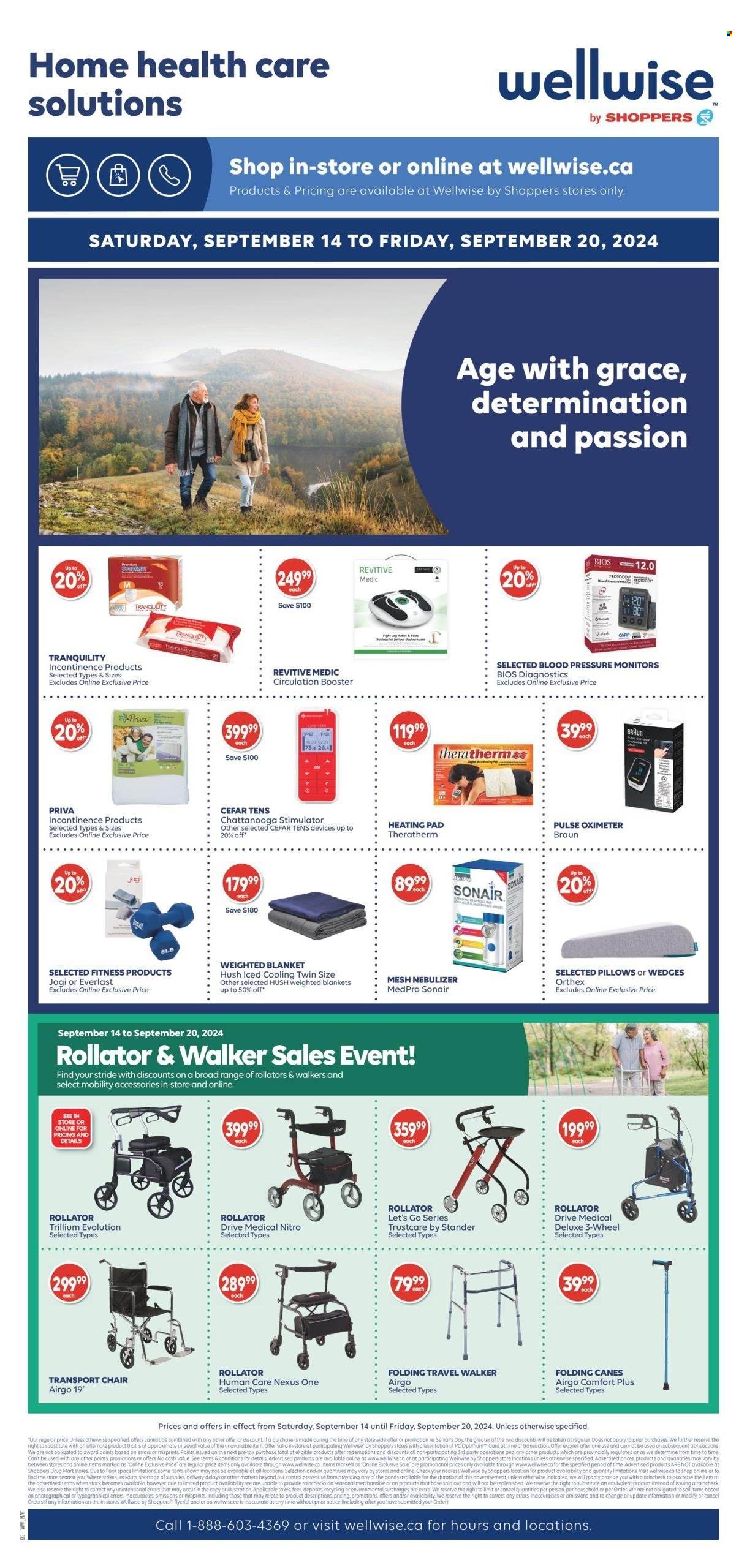 Shoppers Drug Mart flyer - September 14, 2024 - September 19, 2024. Page 23