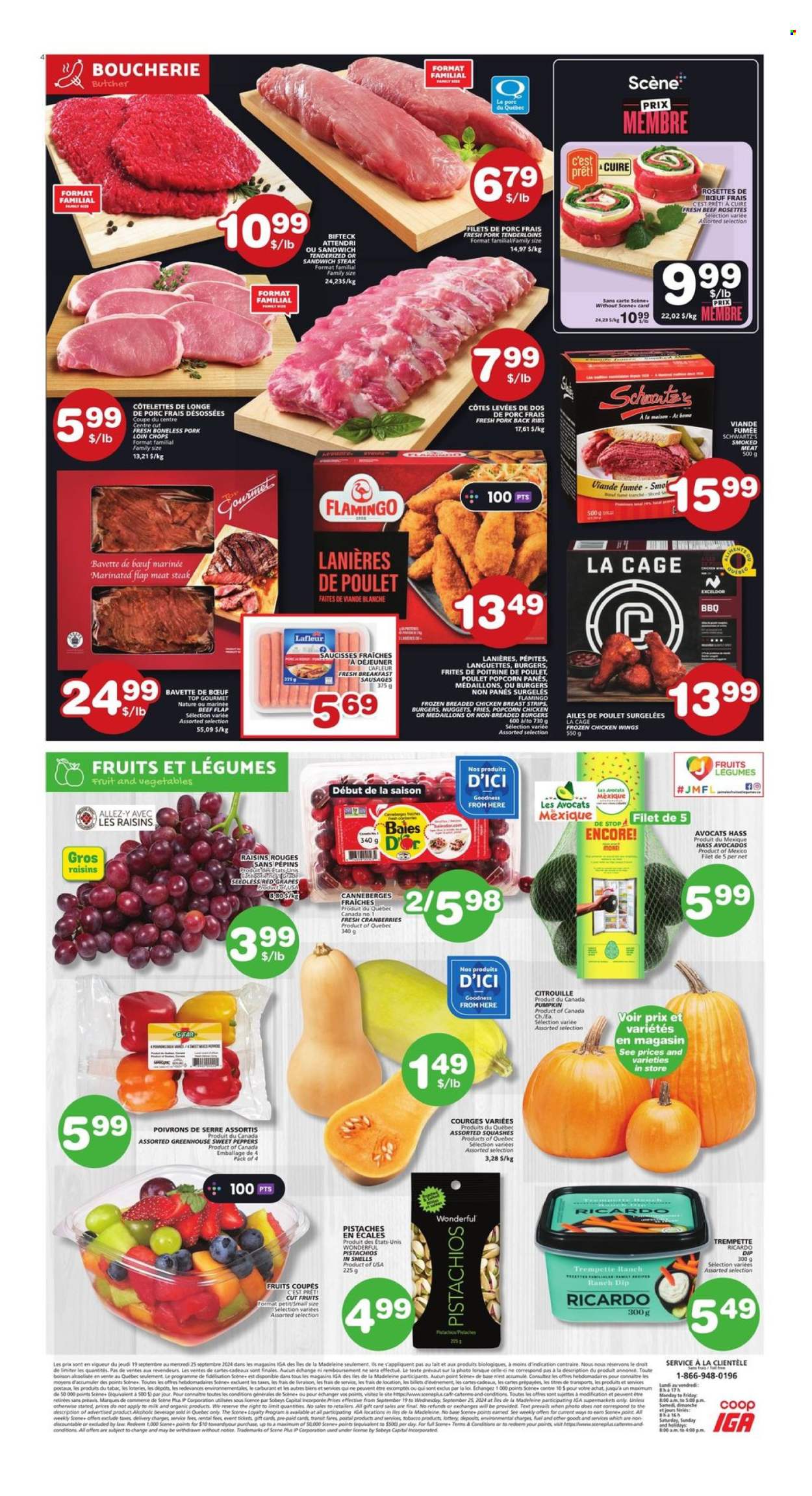 IGA flyer - September 19, 2024 - September 25, 2024. Page 4