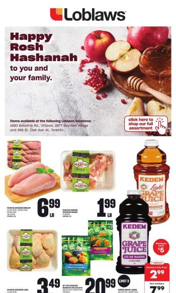 Loblaws Flyer - September 19, 2024 - October 02, 2024.