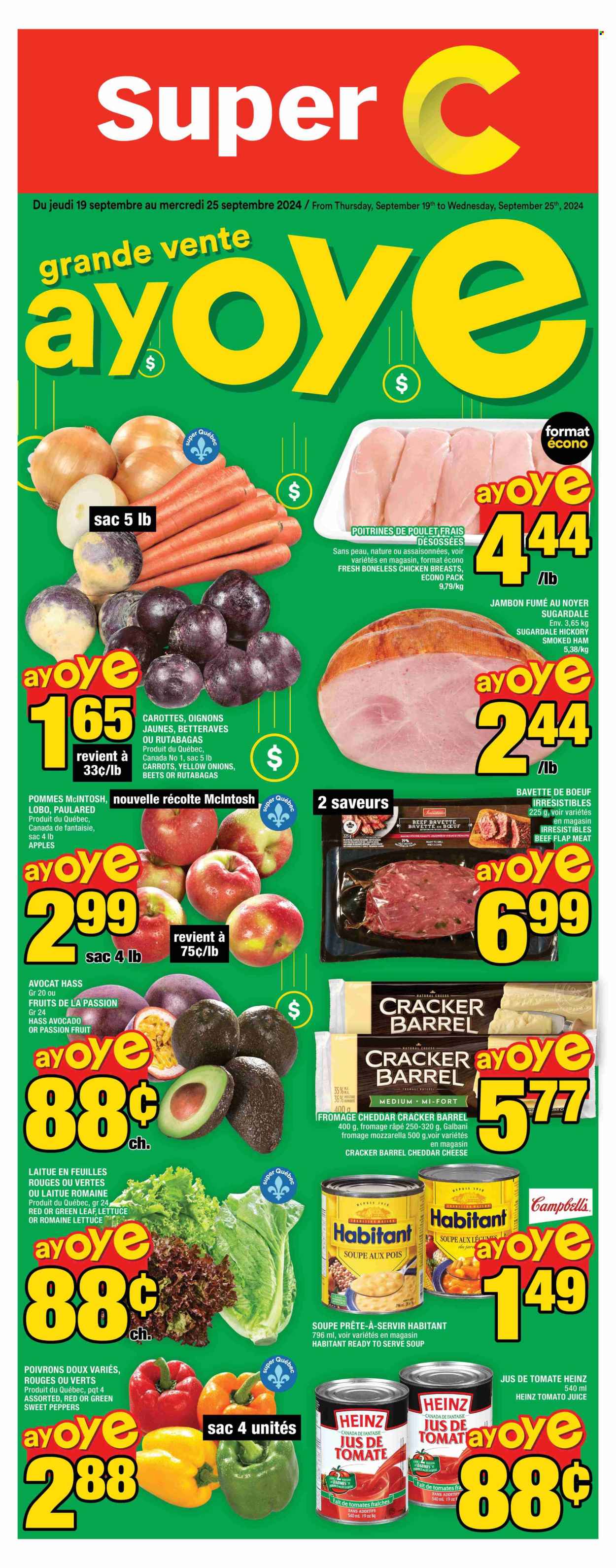 Super C flyer - September 19, 2024 - September 25, 2024. Page 1