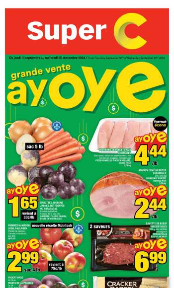 Circulaire Super C - 19 Septembre 2024 - 25 Septembre 2024.