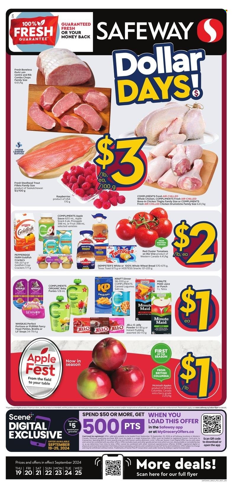 Circulaire Safeway - 19 Septembre 2024 - 25 Septembre 2024. Page 1