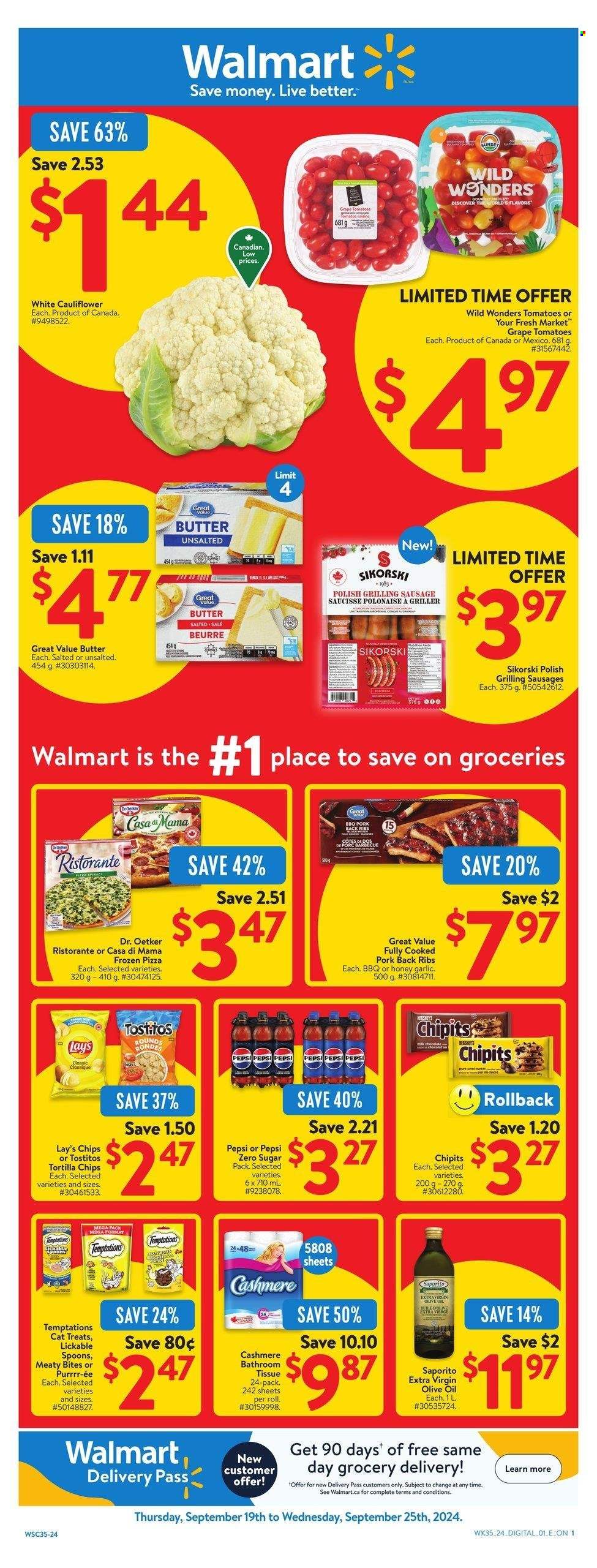 Walmart flyer - September 19, 2024 - September 25, 2024. Page 1