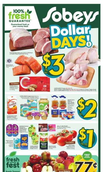 Sobeys Flyer - September 19, 2024 - September 25, 2024.