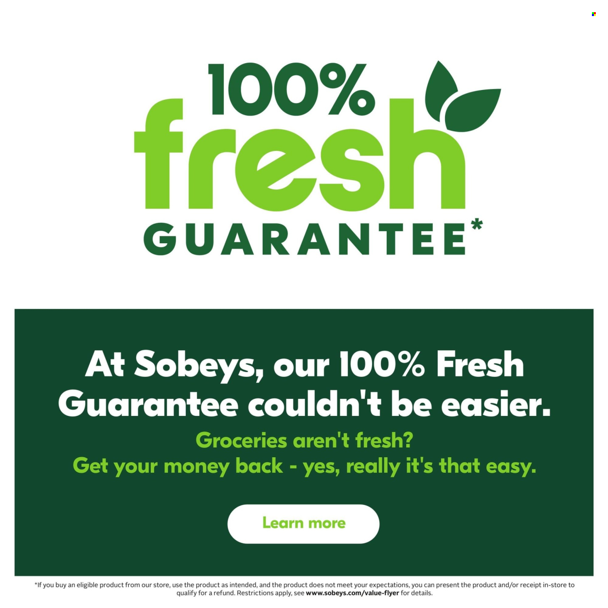 Sobeys Urban Fresh flyer - September 19, 2024 - September 25, 2024. Page 7