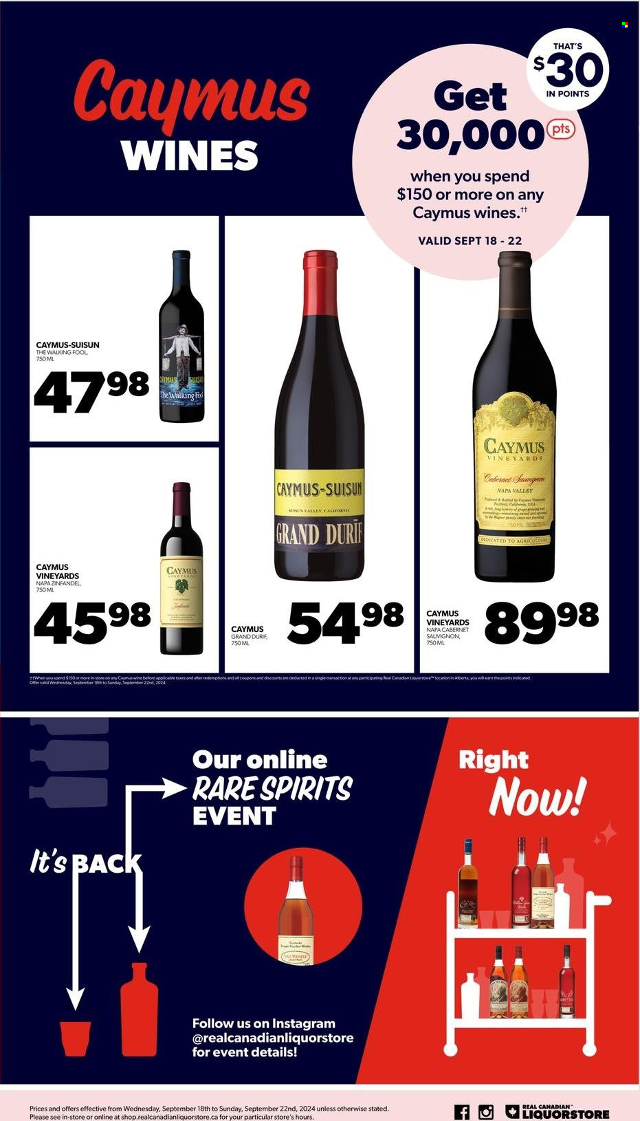 Real Canadian Liquorstore flyer - September 19, 2024 - September 22, 2024. Page 2