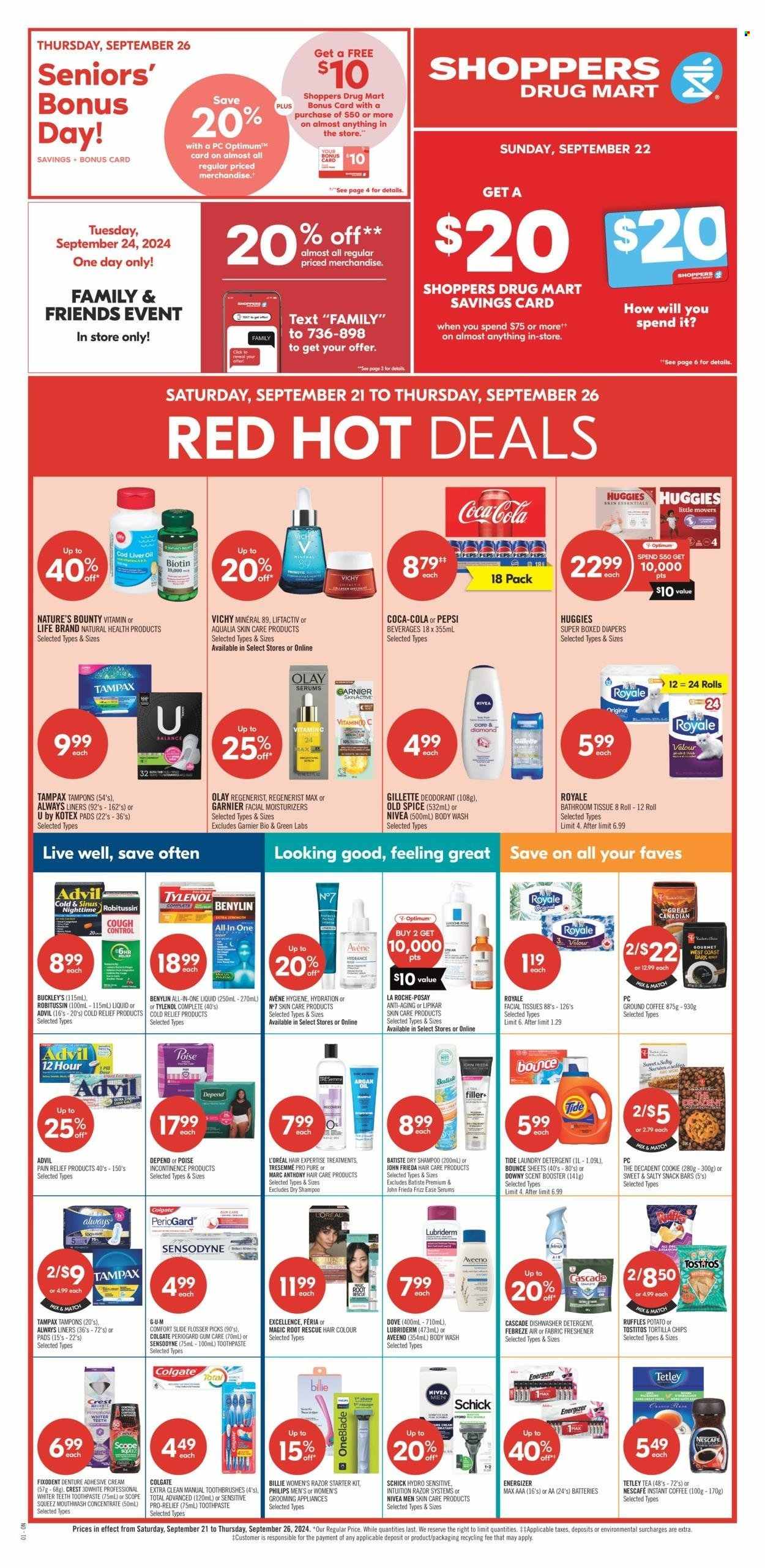 Shoppers Drug Mart flyer - September 21, 2024 - September 26, 2024. Page 3