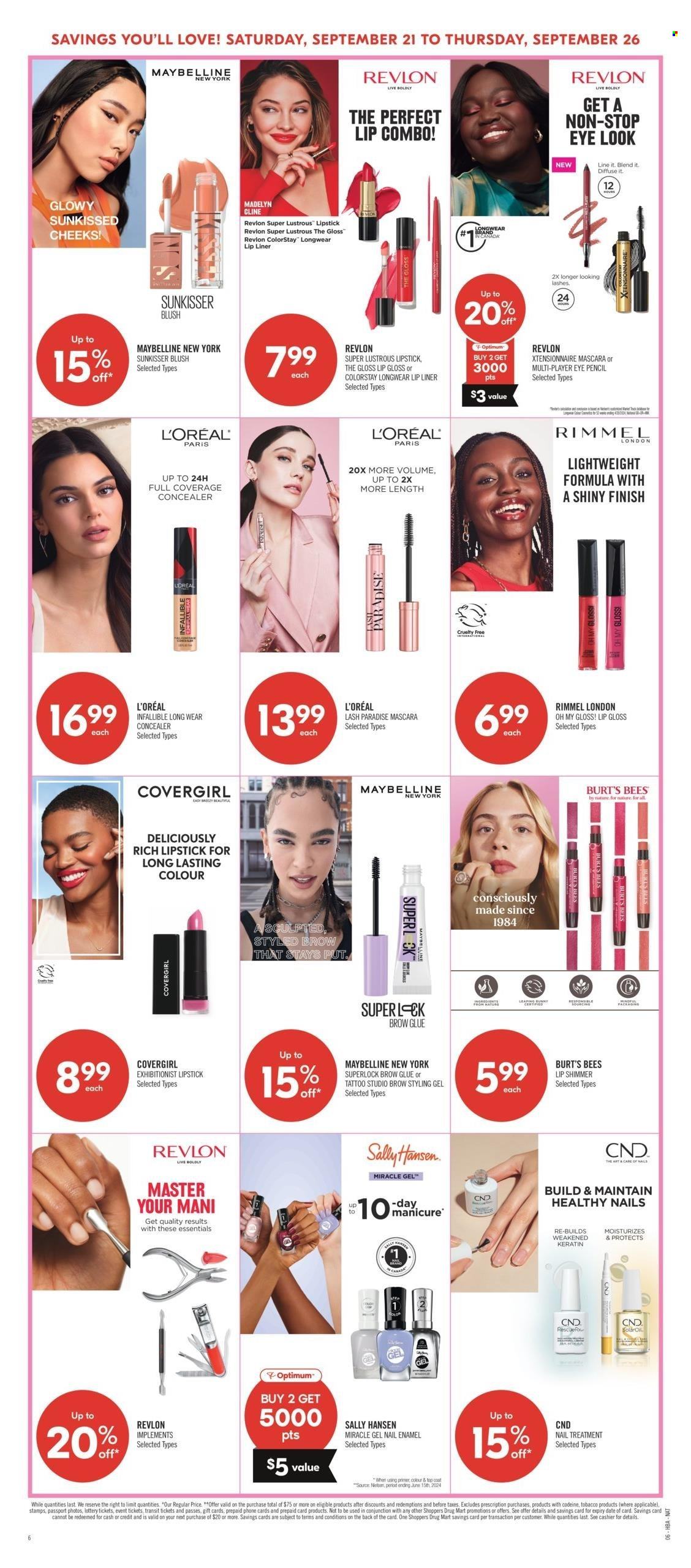 Shoppers Drug Mart flyer - September 21, 2024 - September 26, 2024. Page 15