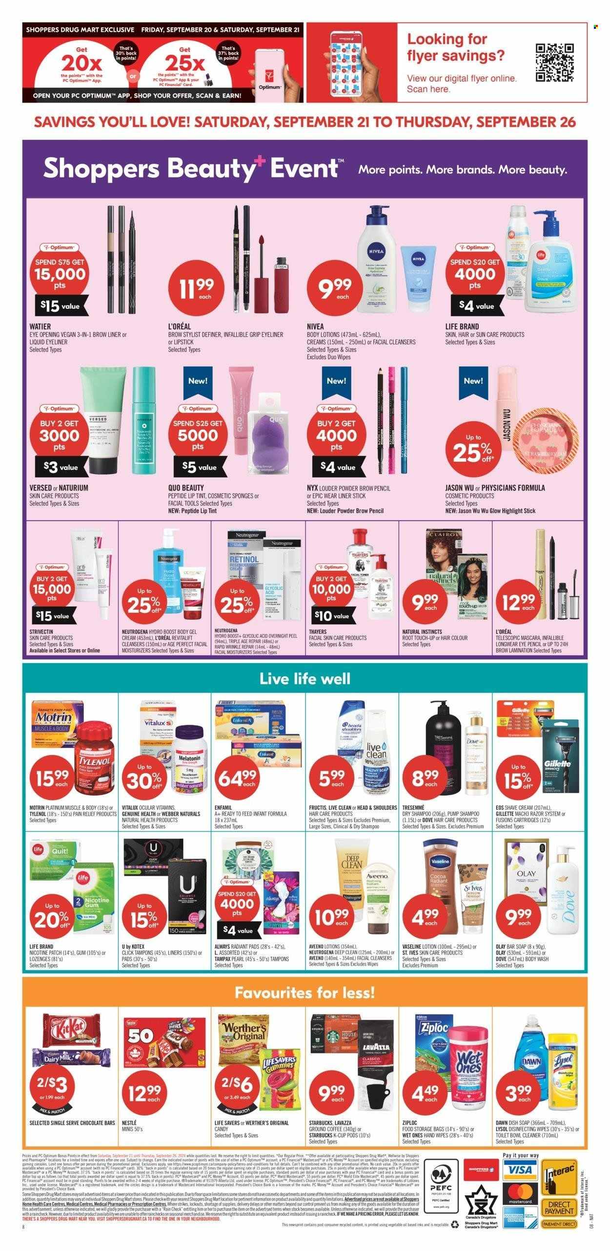 Shoppers Drug Mart flyer - September 21, 2024 - September 26, 2024. Page 19